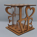 Подставка для цветов на 9 пробирок love